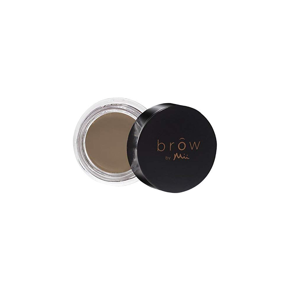 Spongelle Mii Cosmetics - Brow By Mii Artistic Brow Creator - Long Lasting Eyebrow Pomade - Fair