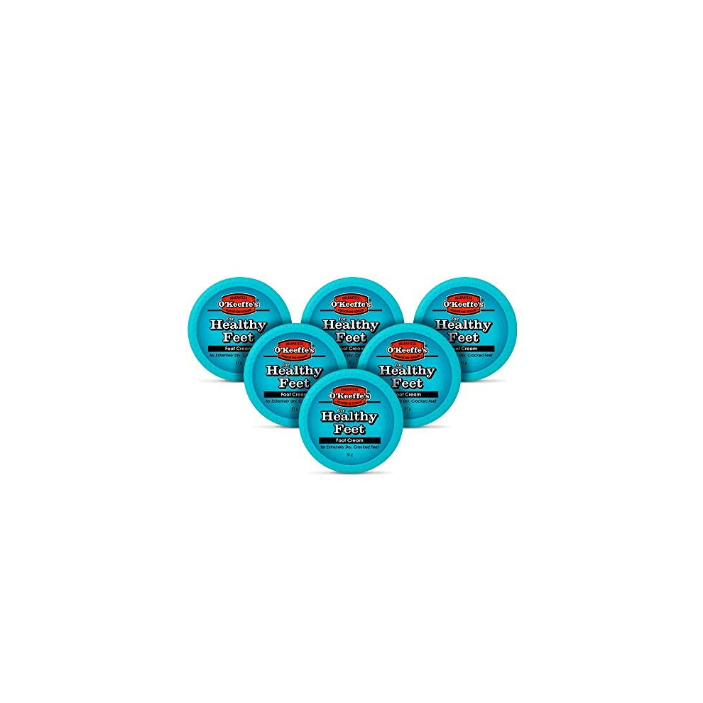 O'keeffe's Jar Healthy Feet 91G (6 Pack)