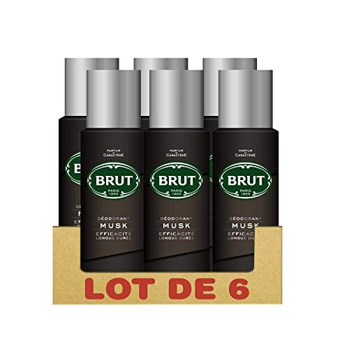 Brut Men's Deodorant Spray 200 ml - Pack of 6