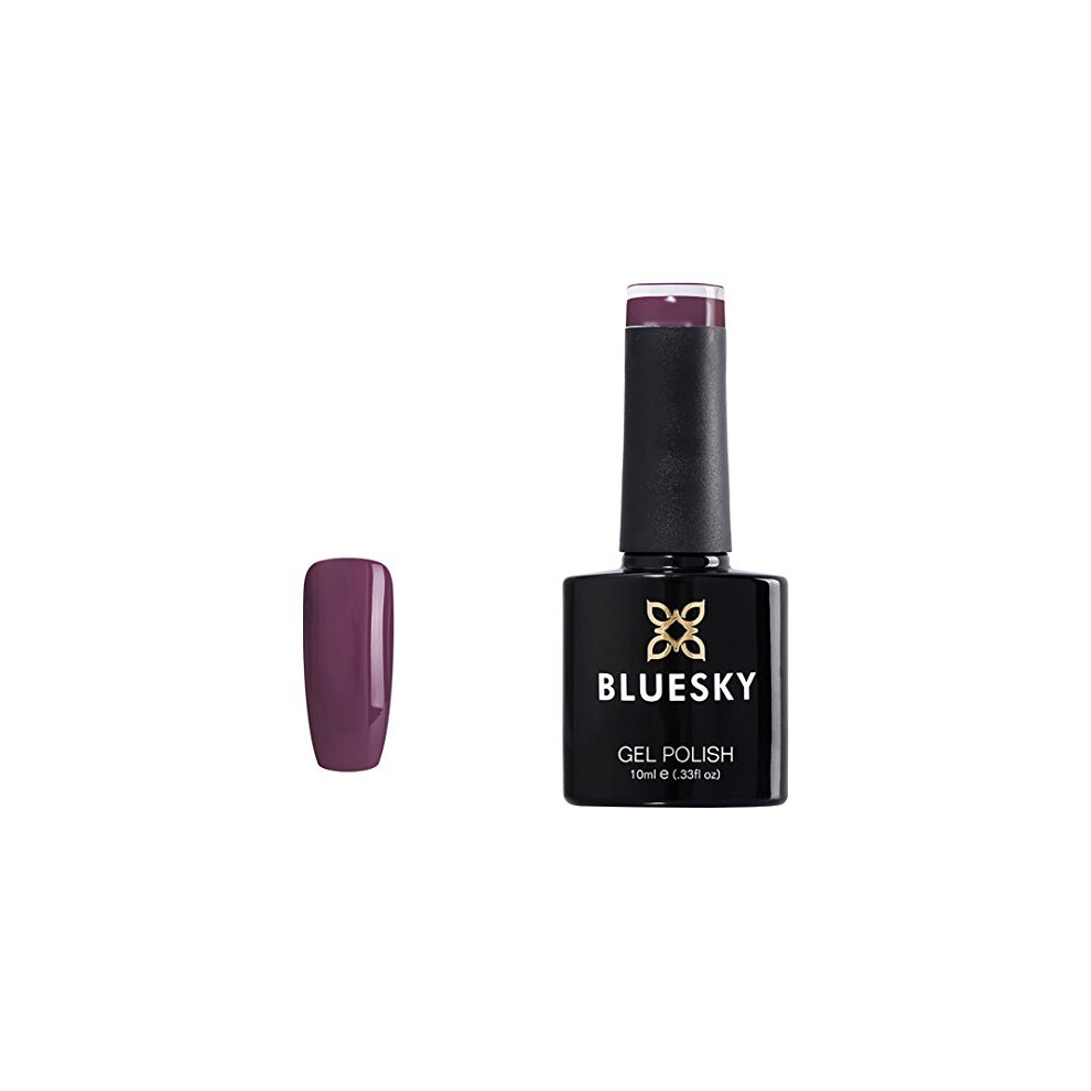 Gel Nail Polish, Mauve Over FW03, Purple, 10 ml Long Lasting, Chip Resistant, 10 ml (Requires Drying Under UV LED Lamp)