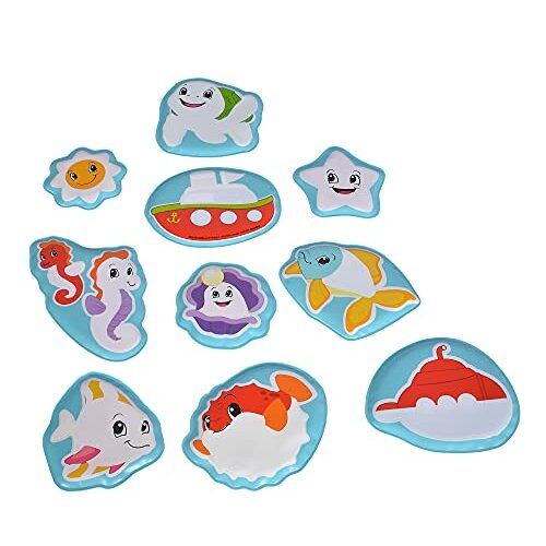 Simba 104010196 Elephant ABC Magic Bath Puzzle 1