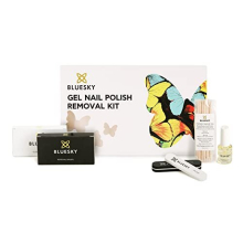 Gel Nail Polish Remover Kit, Remove and Revive Set, 20 Acetone Remover Wraps, 20 Cleanser Wipes, 10 Cuticle Pushers, Cuticle Oil, Nail File & Buffer