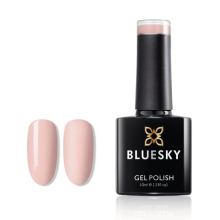 Bluesky Gel Polish, Soft Pink, A55, 10 ml, Gel Soluble Nail Polish, Pink, Pastel, Nude (curing under UV/LED lamp required) Pack (x)