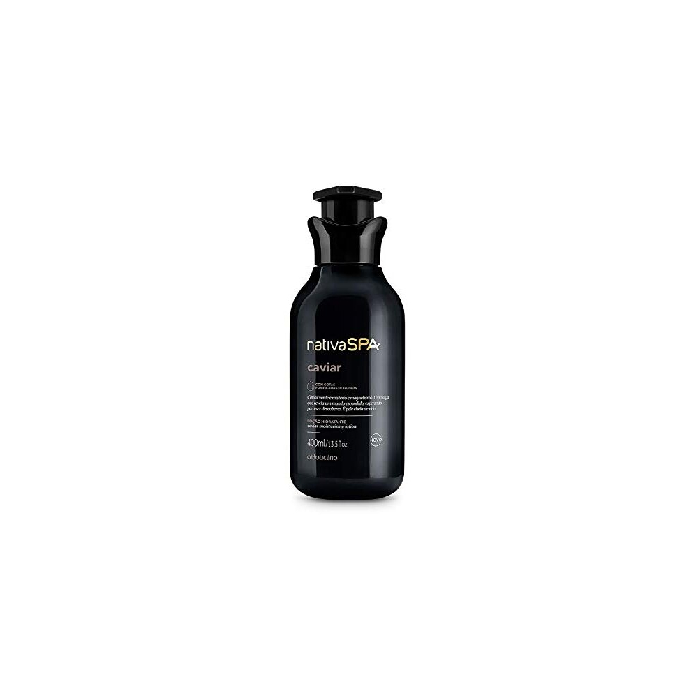 Ephiioniy Nativa Spa Caviar Body Lotion By O Boticario | 30 Hours Of Hydration | Loã§Ã£O Hidratante | Fragranced Skin Moisturizer With Purified Quinoa Drops (13