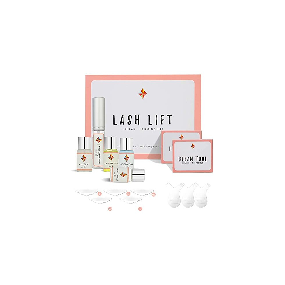 Beauty+ Eyelash Perming Kit, Eyelash Lifting Kit Salon System Eye Lash Lift Kit Long Lasting Eyelash Perm Kit Up To 3 Months, Eyelash Treatment For Curling