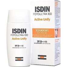 FotoUltra 100 ISDIN Active Unify SPF 50+ - Facial sunscreen, Brightens and evens skin tone, 50 ml