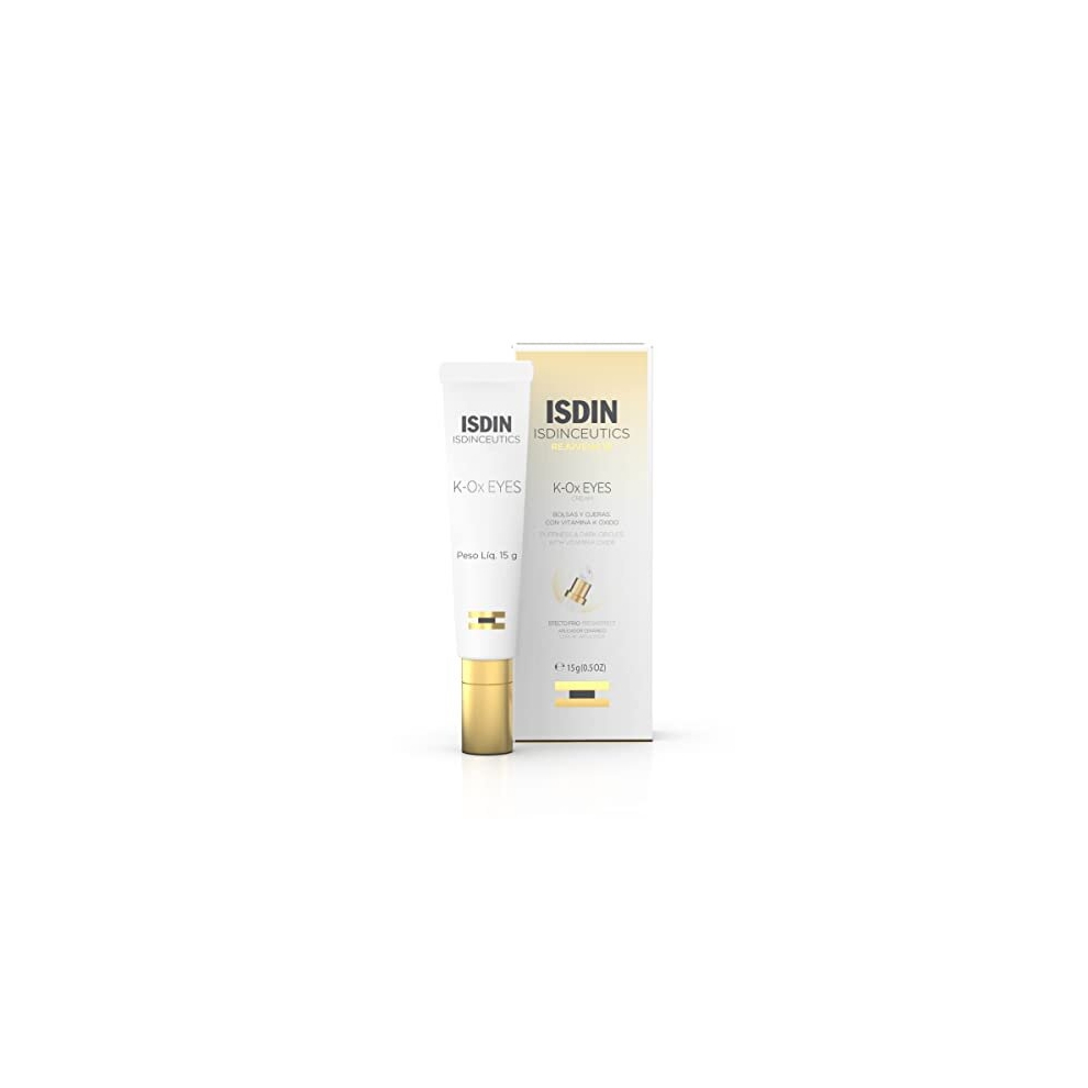 Isdin Isdinceutics K-Ox Eyes | With Vitamin K Oxide | Reduces Puffiness & Circles (15 Ml) Dark