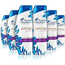 Argan Oil Shampoo Supreme Damage Repair Shampoo 6 x 400 ml, Six Pack