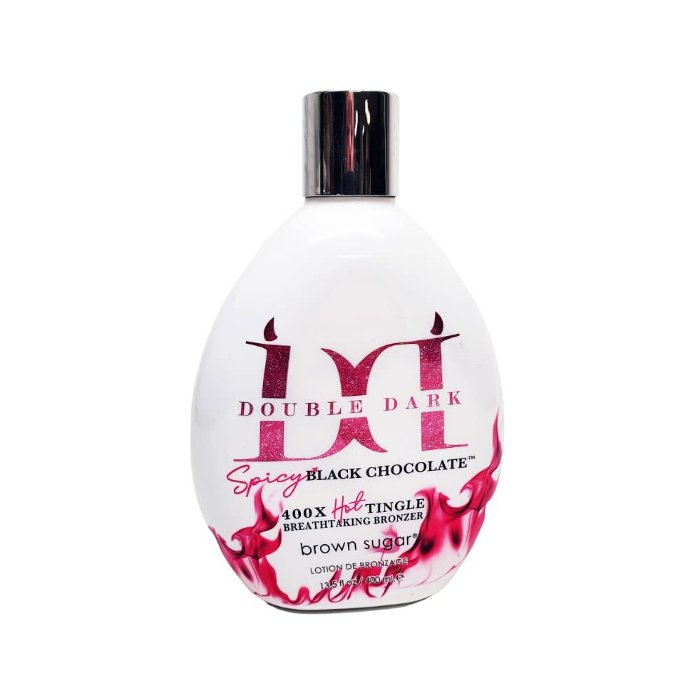 Tan Inc Brown Sugar Double Dark Spicy Black Chocolate 400X Hot Tingle Bronzer 400ml