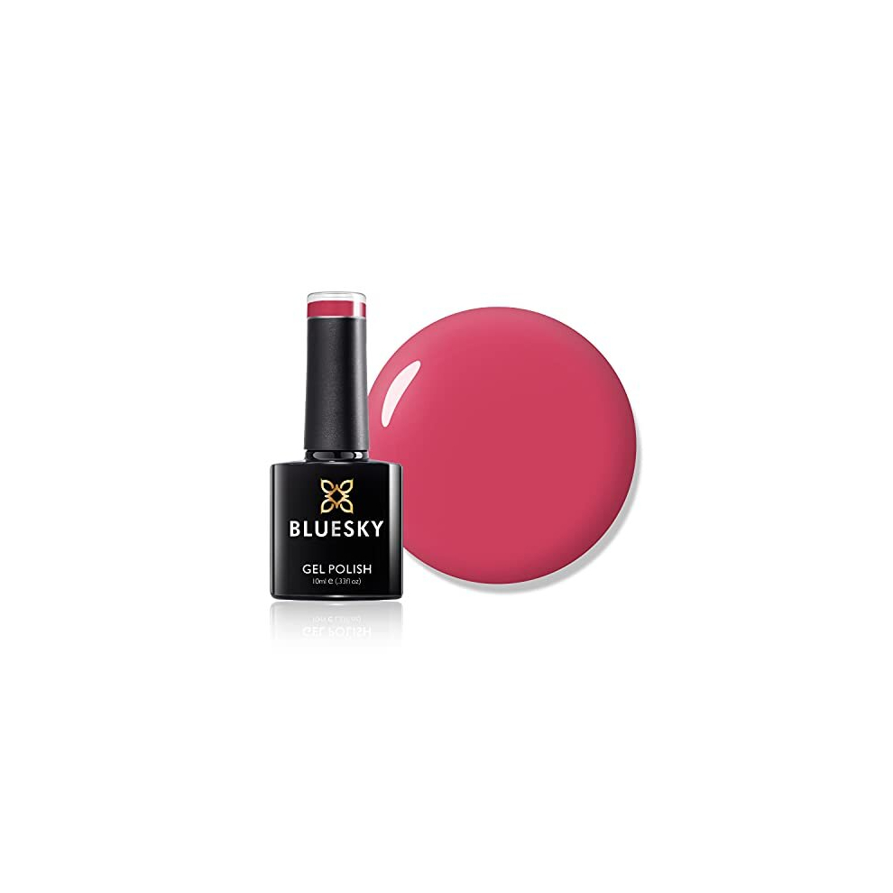 Gel Nail Polish, Lobster Roll 80552, Bright Red, Long Lasting, Chip Resistant, 10 ml (Requires Drying Under UV LED Lamp)