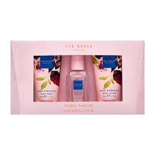 Ted Baker Floral Fancies Mini Gift Trio - Body Spray, Wash, and Lotion, 3 Piece Set