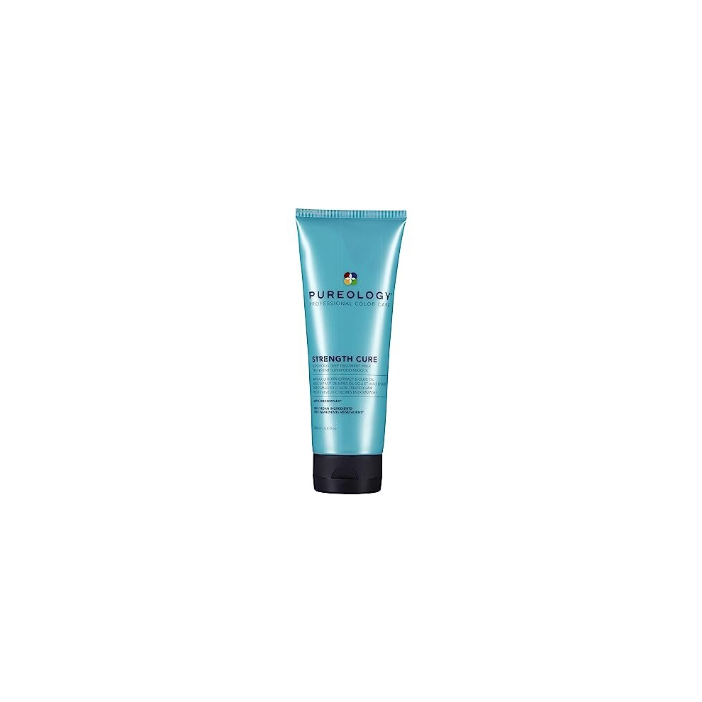 Strength Cure, Superfood Deep Treatment Hair Mask, For Damaged, Colour Treated Hair, Vegan Formulas, Sulphate Free for a Gentle Cleanse, 200 ml