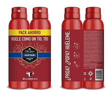 Captain Deodorant Spray 150ml Set 2 Pieces 2019305810
