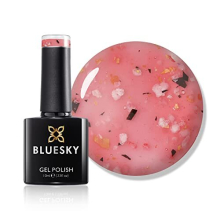 Gel Nail Polish, Flower Gel, Pretty Peony, BFL06, Pink, Jelly, Long Lasting, Chip Resistant, (Requires Drying Under UV or LED Lamp)