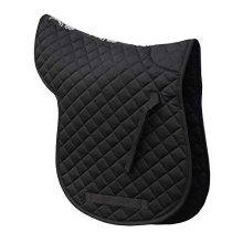 Cotton Quilted Numnah - Full - Black