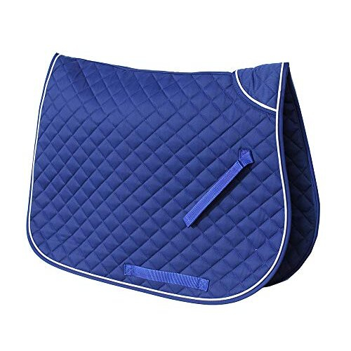 Twin Bound Saddle Cloth - Cob - Royal Blue