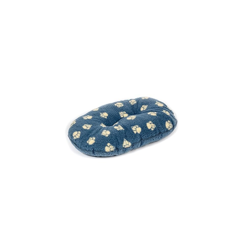 Harbour Paw - Sherpa Fleece Quilted Mattress Grey Dog Bed for Adult/Senior/Puppy Beds - 33in