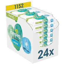 Harmonie Aqua Baby Wipes Plastic Free 24 Packs = 1152 Wipes