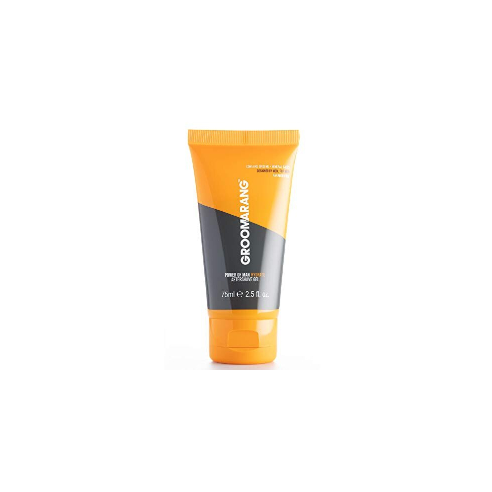 Groomarang Power Of Man 'Hydrate' Aftershave Gel 75Ml