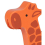 E0906 Giraffe - Push and Pull Along Wooden Toy - For 12 Months + 2