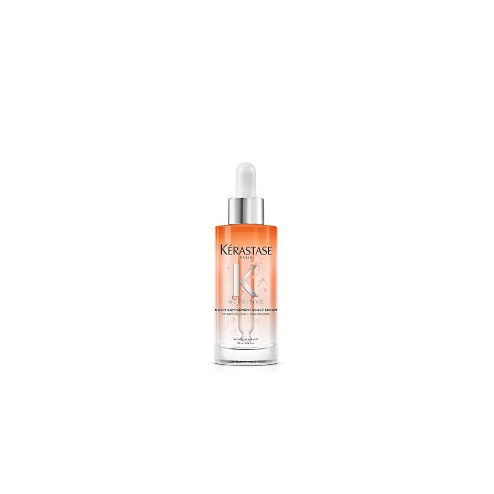 Kérastase Nutritive, Hydrating Scalp Serum for Dry Hair, With Niacinamide and Vitamins, Moisturising and Revitalising, Fast Absorbing and Non Greasy,