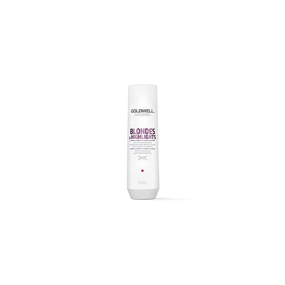 Dualsenses Blondes & Highlights, Anti-Yellow Shampoo for Dyed and Natural Hair, 250 ml