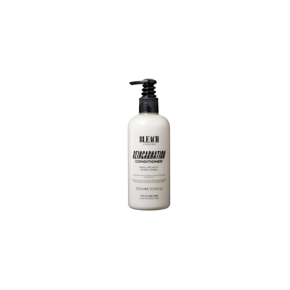 Bleach London Reincarnation Bond Restoring Conditioner - Strengthening Daily Conditioner For All Hair Types - Vegan & Peta-Approved 300 Ml - By