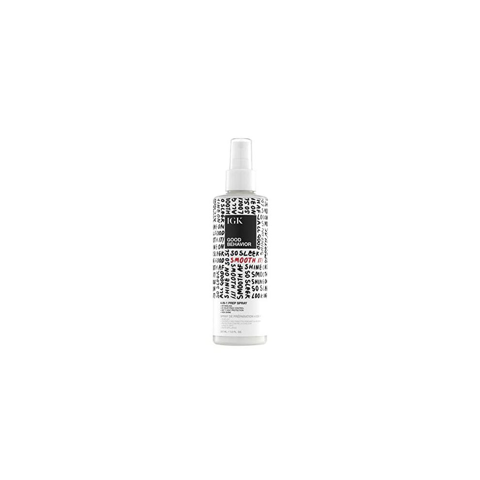 Igk Good Behavior 4-In-1 Prep Spray For Unisex 7 Oz Hair Spray