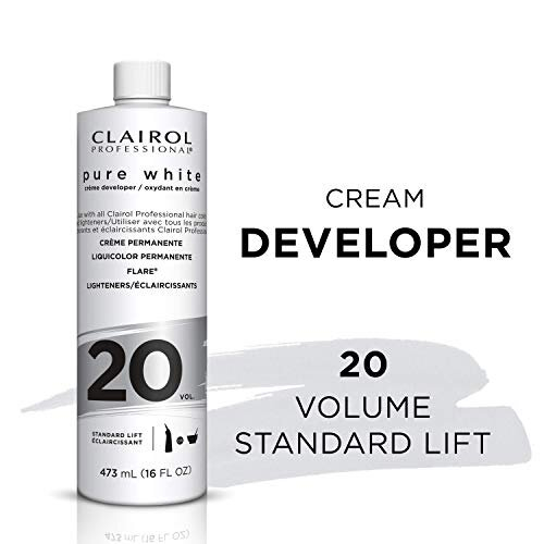 Clairol Pure White 20 Volume Creme Developer For Unisex 16 oz Cream 1