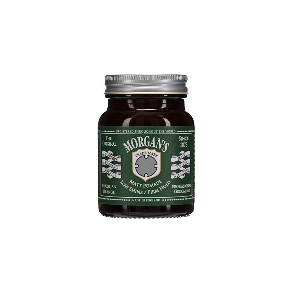 Morgan Black Morgan's Matt Pomade Low Shine/Firm Hold 100G, Estandard
