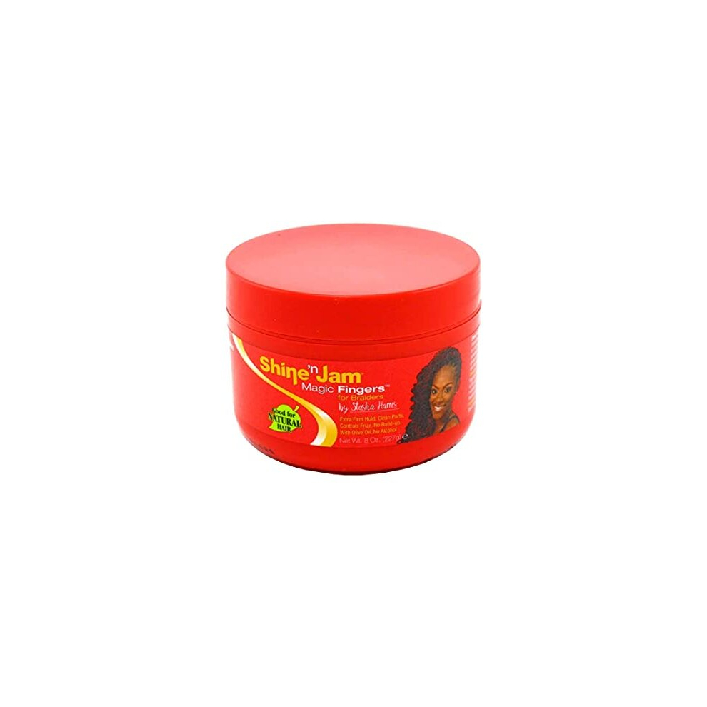 Shine N Jam Magic Finger's For Braider's Extra Firm Hold 8oz