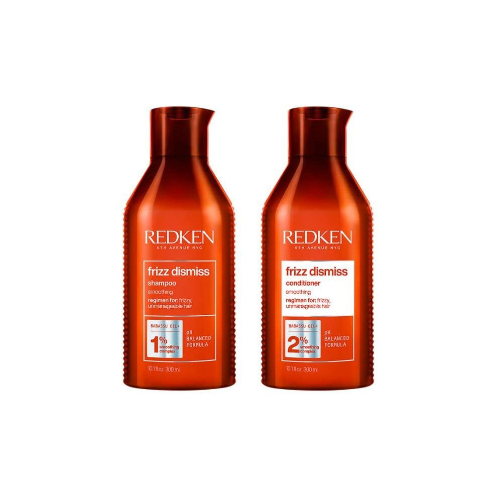 Redken Frizz Dismiss Shampoo 300Ml & Conditioner 300Ml Duo