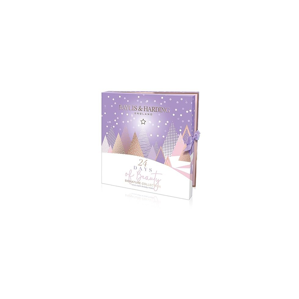 Jojoba, Vanilla & Almond Oil Luxury 24 days of Beauty Advent Calendar Gift Set (Pack of 1) - Vegan Friendly
