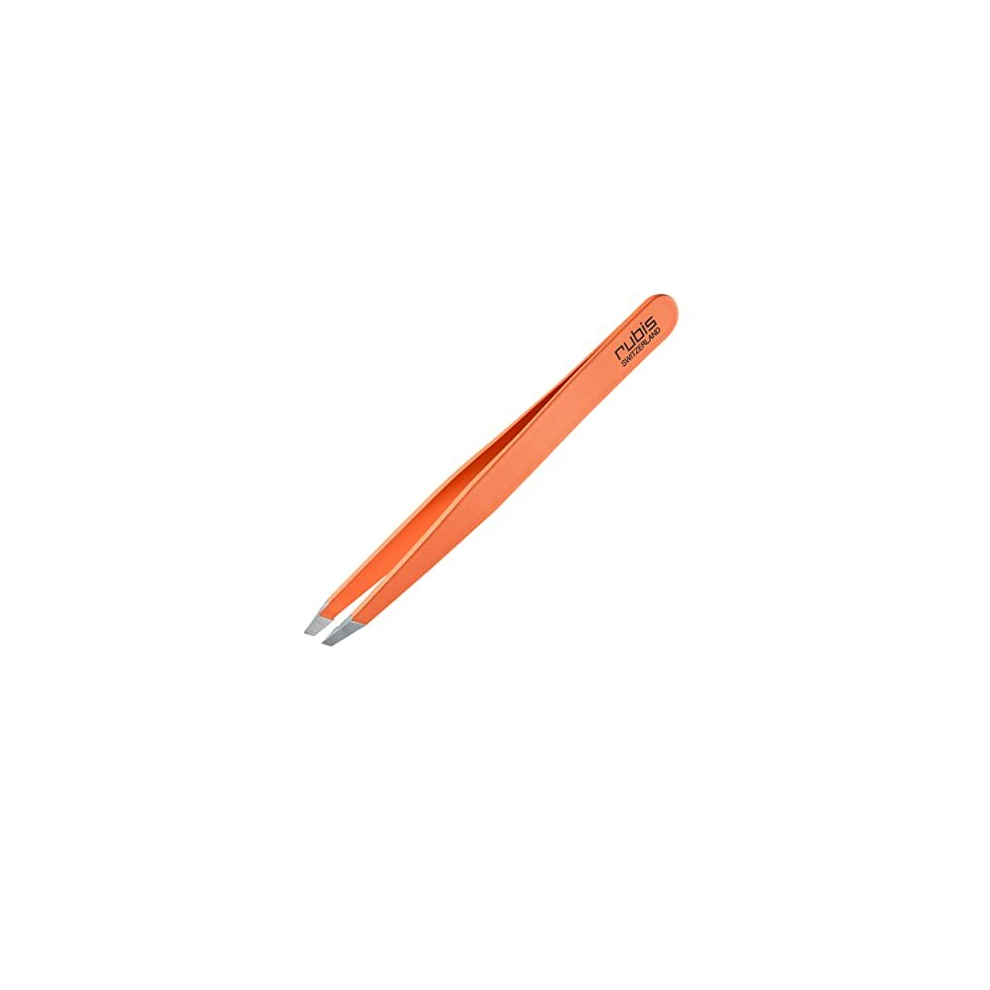 Rubis Orange Switzerland Tweezer Classic Satin