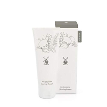 MHLE Biologische Scheercrème | Natuurlijke Scheercrème met Arganolie & Essentiële Olie | Reisformaat | BDIH Gecertificeerd | 100% Vegan | 75ml