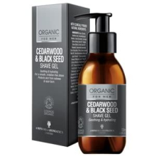 Cedarwood & Black seed Soothing Shave Gel COSMOS Organic 120ml