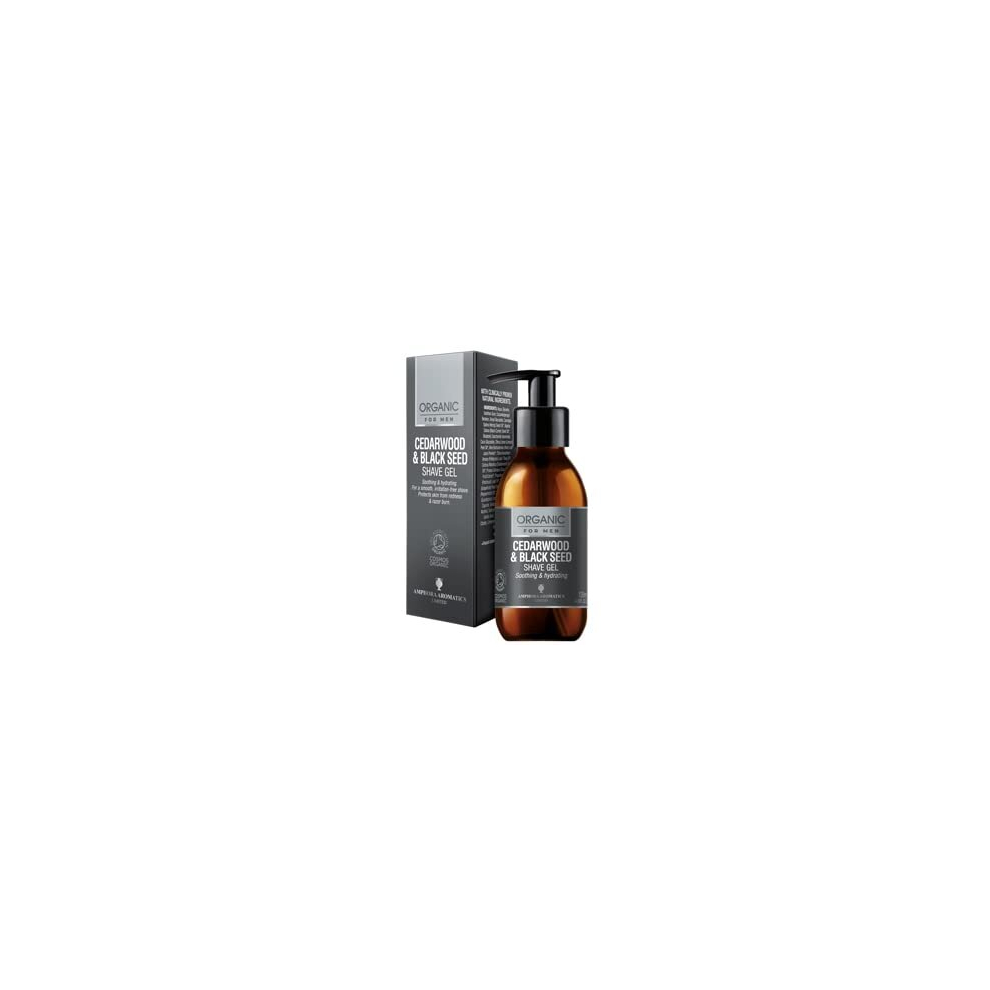 Photos - Hair Removal Cream / Wax Cedarwood & Black seed Soothing Shave Gel COSMOS Organic 120ml