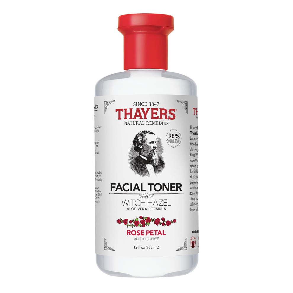 Thayers Witch Hazel Facial Gentle Rose Petal Toner Lotion with Organic Aloe Vera, 355ml