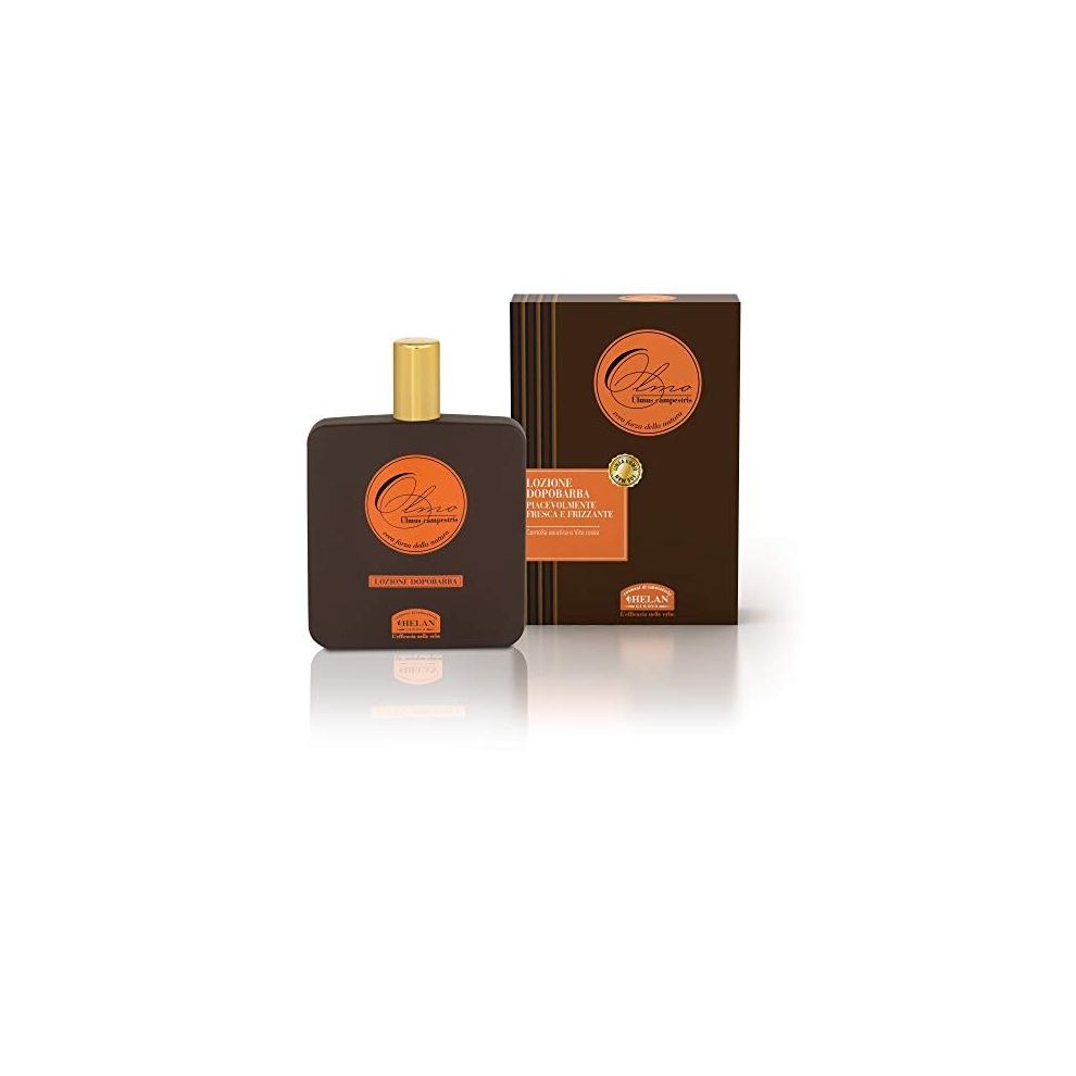 Helan , Olmo - Mens Aftershave With Refreshing Notes, Aftershave Men To Soothe The Skin After Shaving, Perfume For Men With Asian Centella For Face