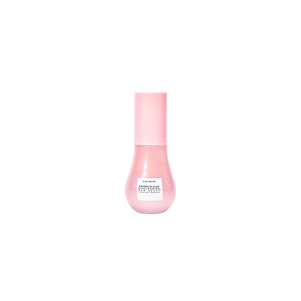 Watermelon Glow Niacinamide Dew Drops Mini - Brightening Serum with Hyaluronic Acid & Moringa Oil + Vitamin E - Hydrating Face Serum +
