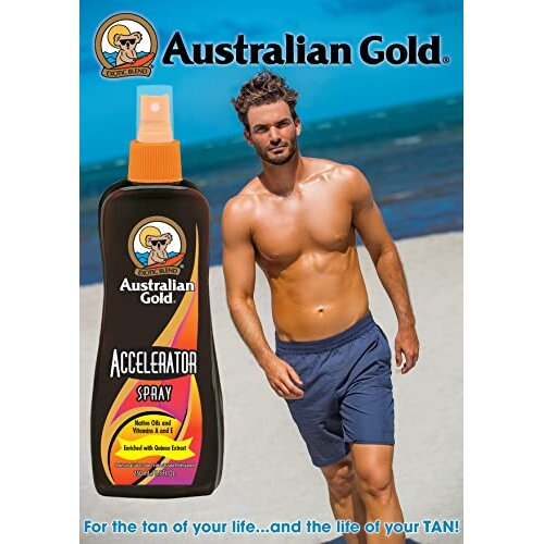 Australian Gold - Accelerator Spray 250 ml (Pack of 1) 1