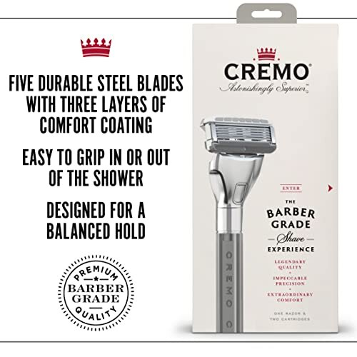 Rasoio Ricaricabile Cremo Barber Grade Superiore 2