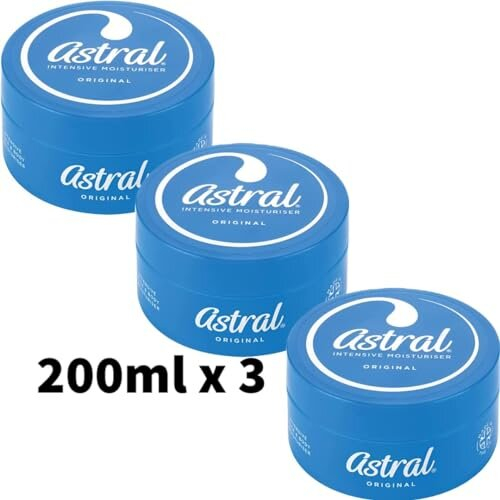 Astral THREE PACKS of Astral Cream x 200ml 1