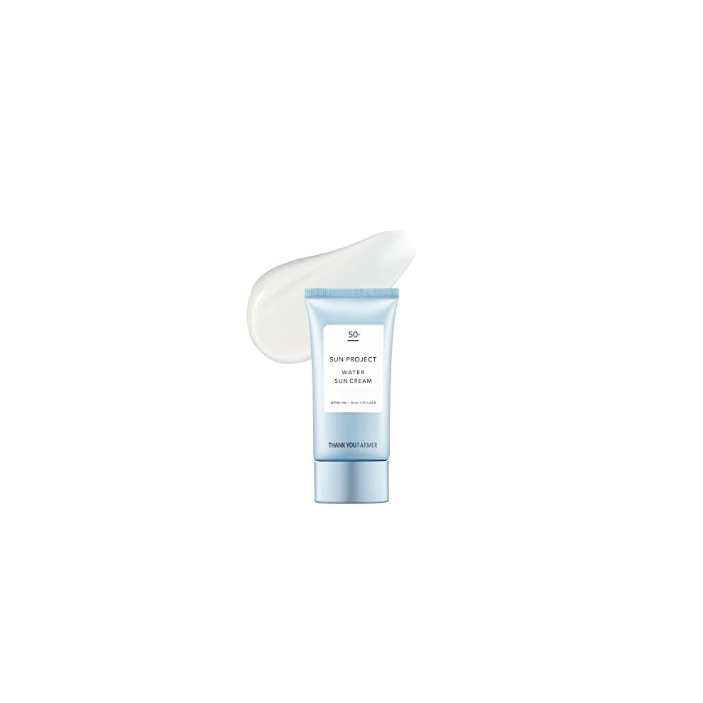 Thankyou Farmer Sun Project Water Sun Spf50+ Pa+++ 50Ml - Lightweight Hydrating Uv Protection Cream