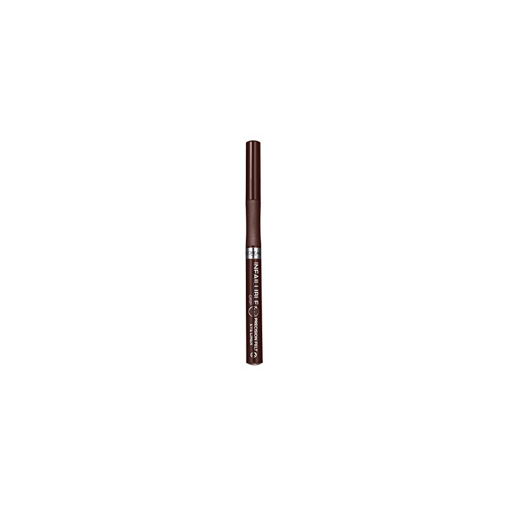 L'oreal Paris Brown L'orã©Al Paris Infallible Grip Precision Felt 0.4Mm 27H Longwear Eyeliner