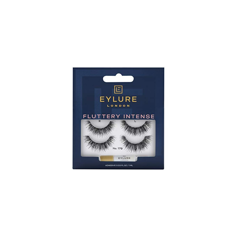 Fluttery Intense 179 Twin Pack, Black