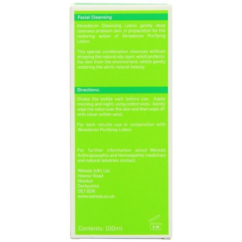 Weleda Aknedoron Cleansing Lotion for Problem Skin, 100 ml 2