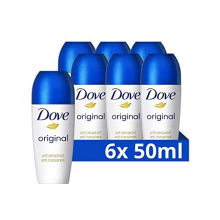 Advanced Care Original Anti-perspirant Deodorant pack of 6 with Triple Moisturising technology roll-on for 48 hours of protection 50 ml