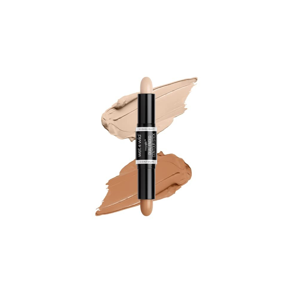 WET N WILD MegaGlo Dual-Ended Contour Stick - Medium/Tan-image-OPC-PD72ZV9-NEW
