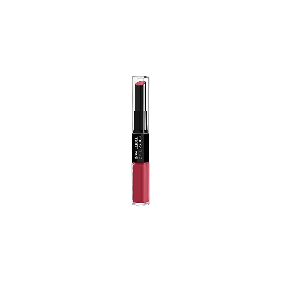 LâOrã©Al Paris Paris Infallible Longwear 2 Step Lipstick 804 Metro Proof Rose